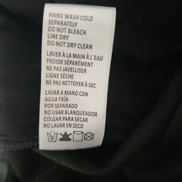 NWT Good American Black "Scuba Knit" Wide Leg Trousers Size 10/30 Style# GKB0006 - Picture 9 of 12